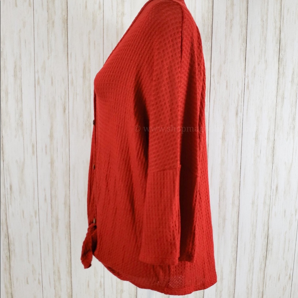*Plus* Drop Shoulder Solid Top - Picture 5 of 6